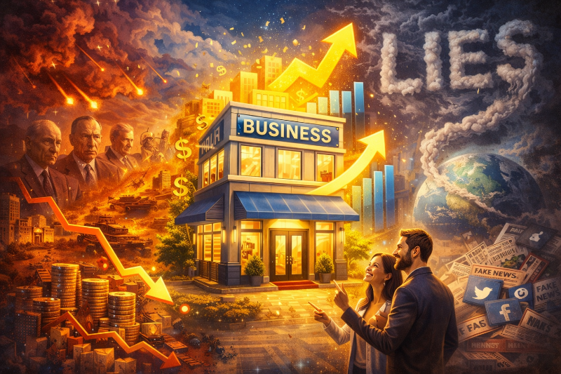 Global Uncertainty Is Rising Again, and Why Businesses That Are Easier to Find Will Win