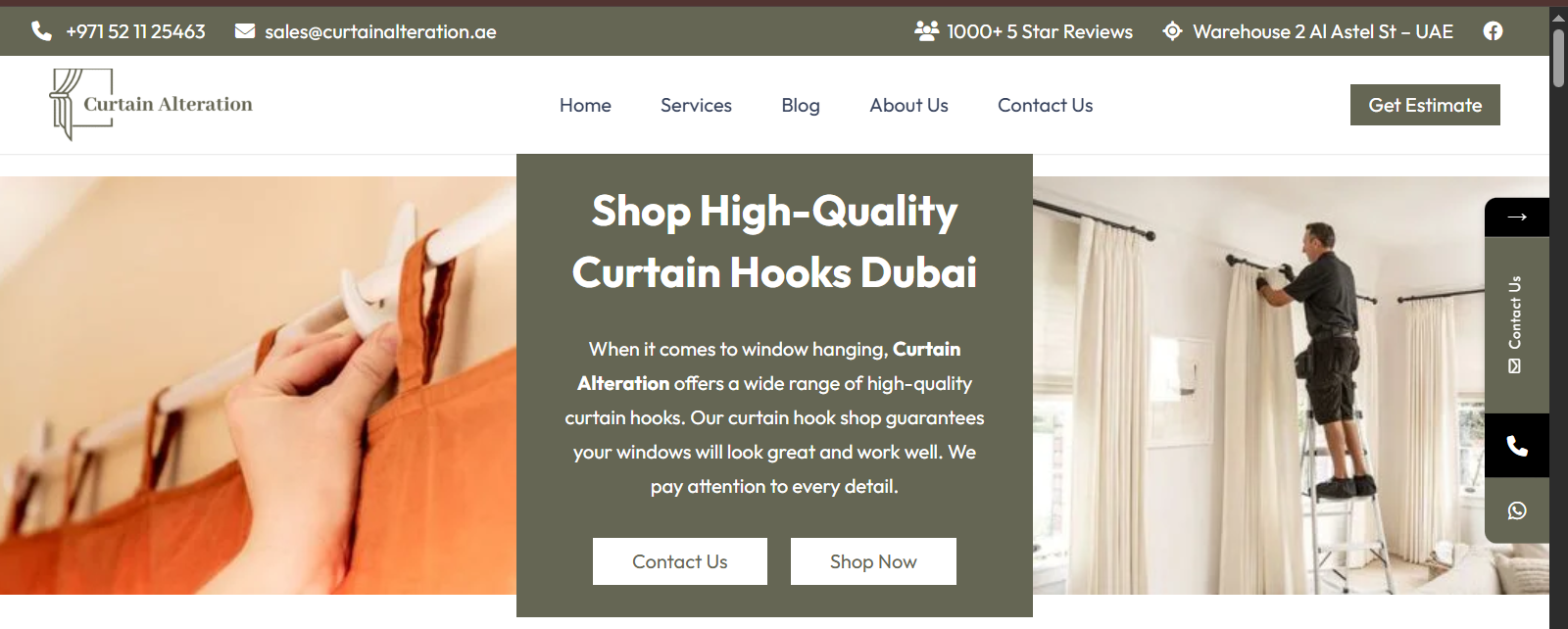 Curtain Hooks Dubai