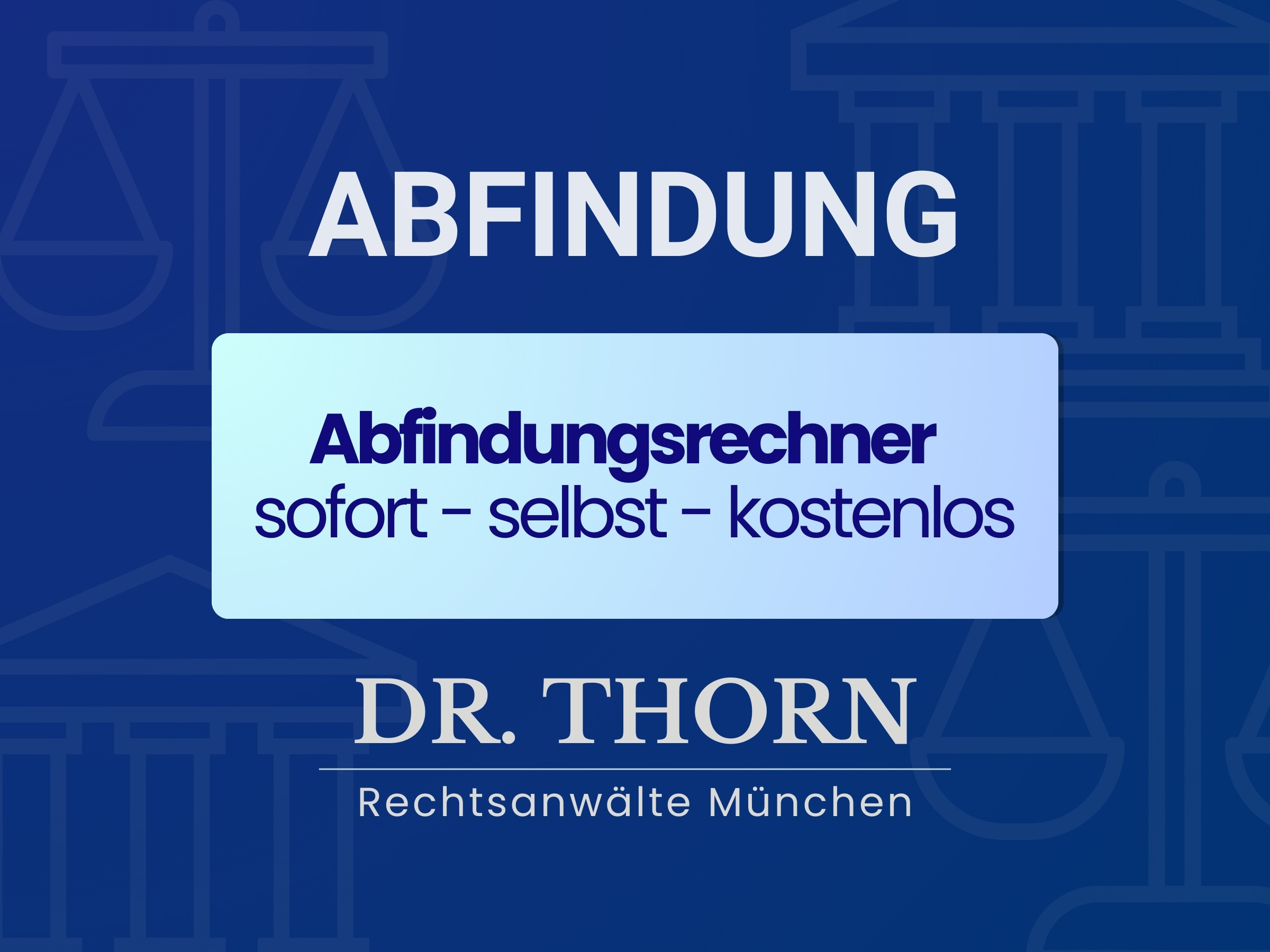 Abfindung berechnen mit unserem Abfindungsrechner Abfindung berechnen mit unserem Abfindungsrechner