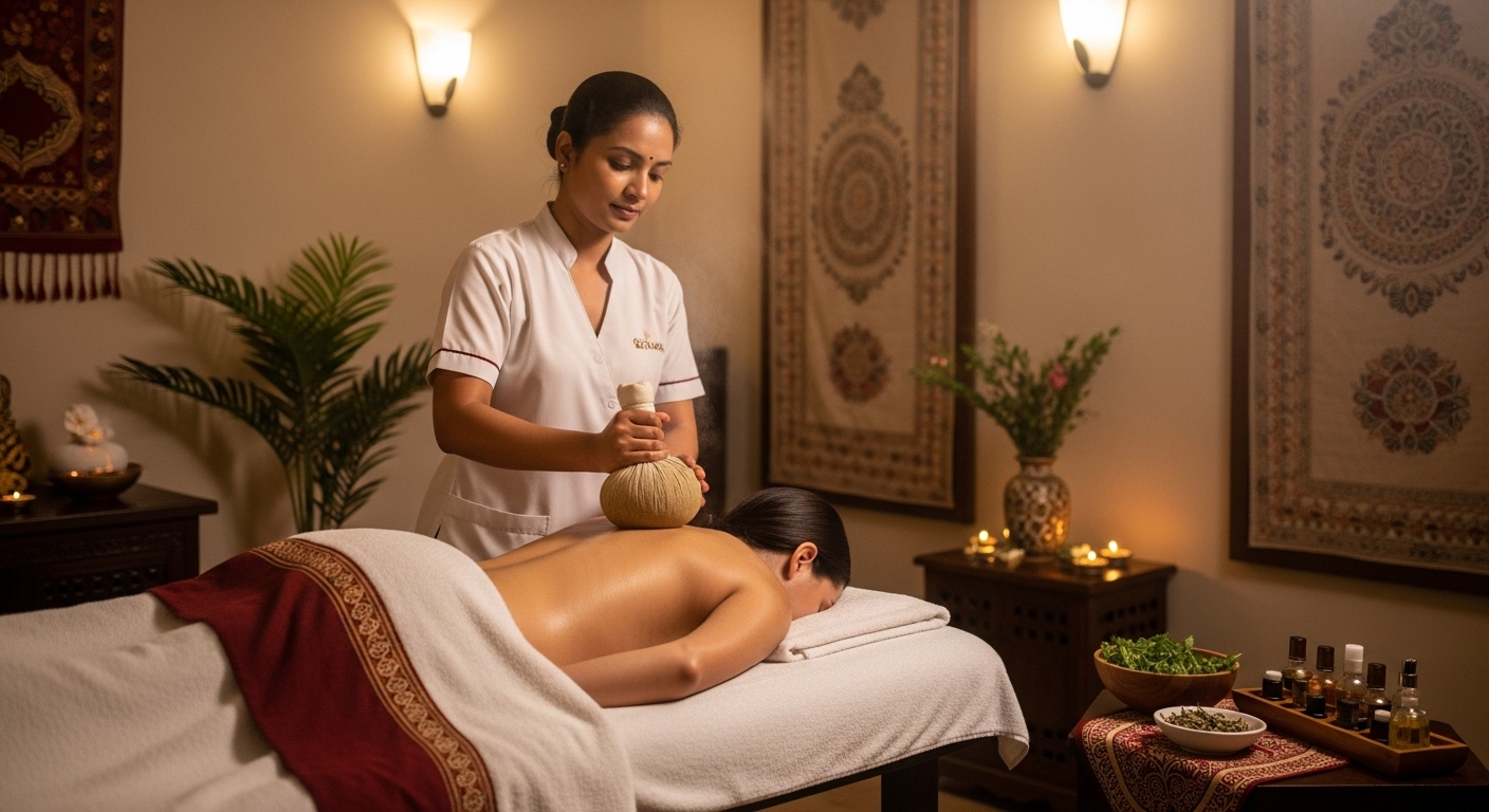 Naranga Kizhi – Herbal Compress Therapy Naranga Kizhi – Herbal Compress Therapy